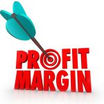How does your gross profit margin and your profit margin % compare