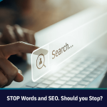 STOP Words and SEO. Should you Stop