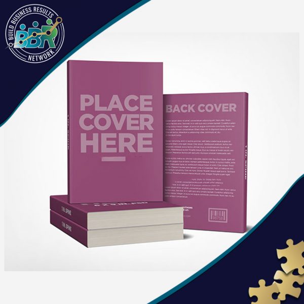 Book Cover Design with 3D Mockup Images for Social Promotion