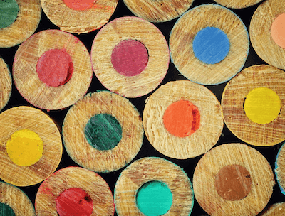 closeup-colored-pencils-represent-email-color-scheme